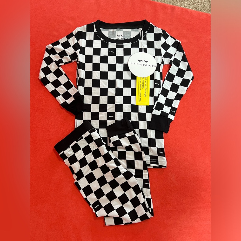 Little Sleepies Cool Checks 2pc Set